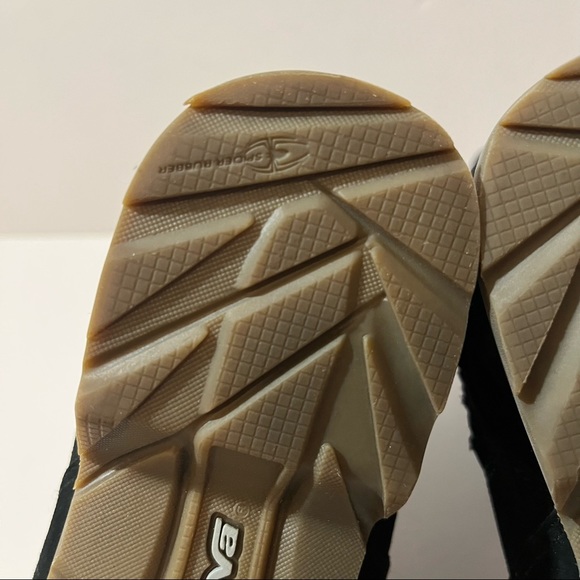 Teva Women's De La Vina Low Suede Boot Black Size 6.5 - Picture 11 of 12